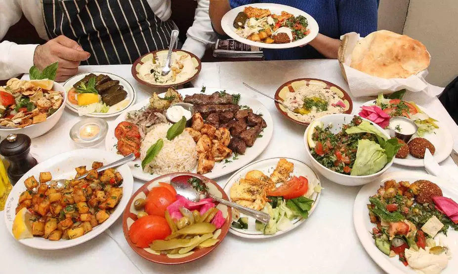 Eight-Dish Lebanese Tasting Menu with Sides at The Cedar (Up to 60% Off) - Primary Image