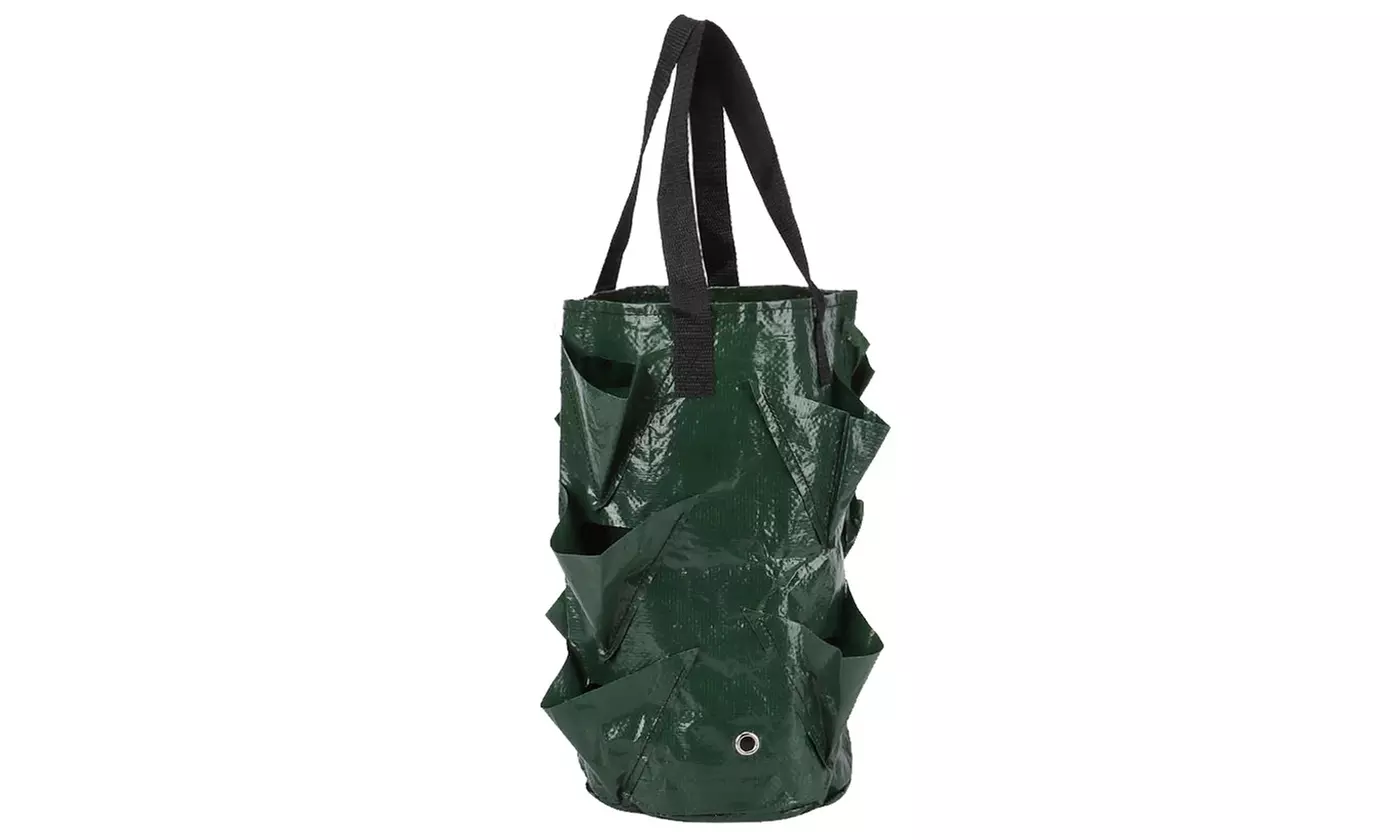 3 Gallon Strawberry Grow Bag Strawberry Plant Bag with 8 Side Planting Pockets