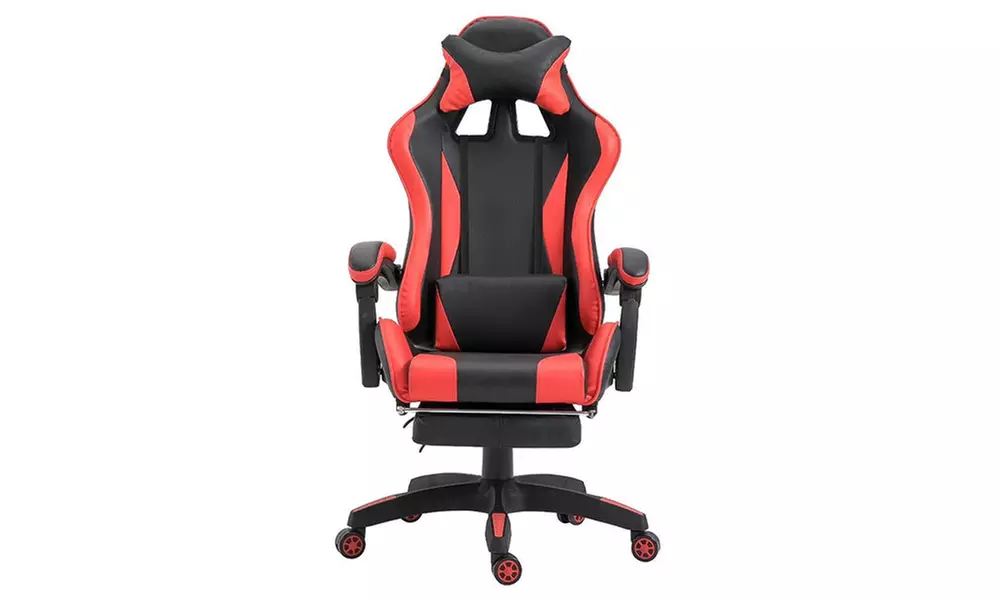 Sedia ufficio Gaming Azrace con poggiapiedi