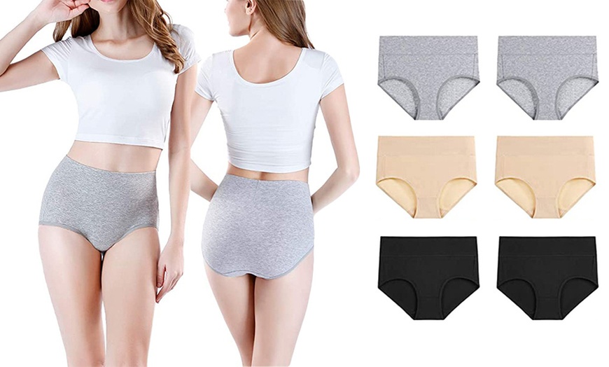 Image 1: Women's High-Waist Briefs