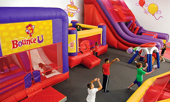 $12 for Two Open-Bounce Sessions for One at BounceU ($25.90 Value) - Primary Image