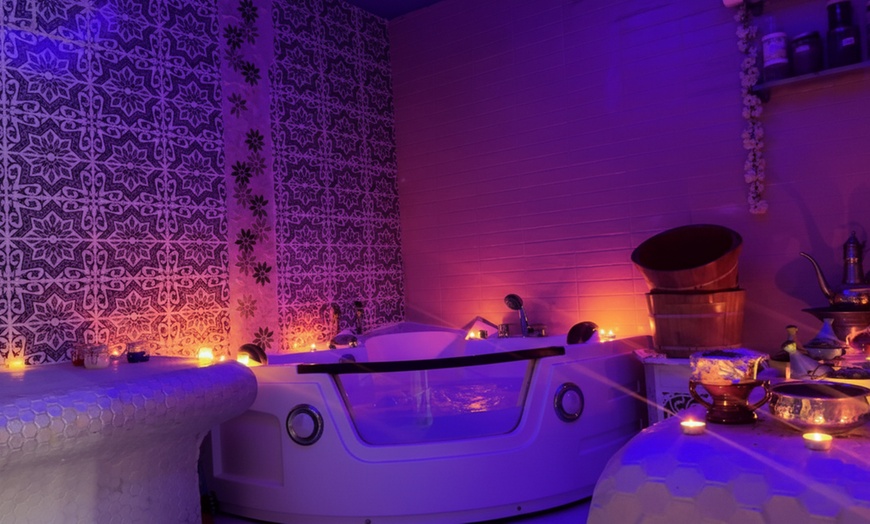 Image 2: Moroccan Bath (60/90 mins) or w/ Optional Classic Mani & Pedi(60 Mins)