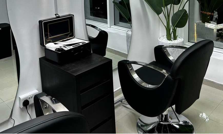 Image 3: Get Classic or Gelish Manicure & Pedicure w/w/o Hair Wash & Blow-Dry
