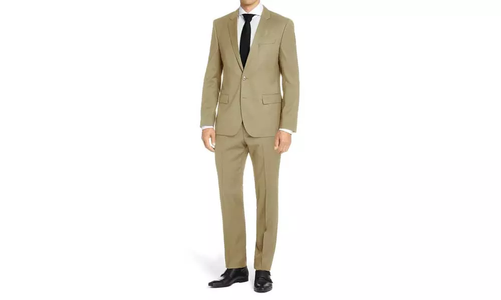 MDRN Uomo by Braveman Classic Fit Two-Piece Suit - Second Medium