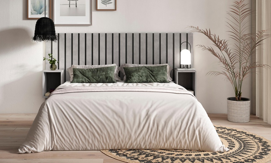 Image 11: Tête de lit en bois