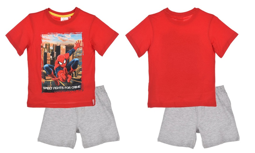 Image 6: Boys' Marvel Superhero Pyjamas