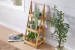 Bamboo Three Tier Ladder Plant Stand - Image 2