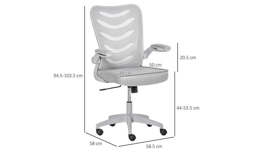 Image 9: Vinsetto Mesh Office Chair