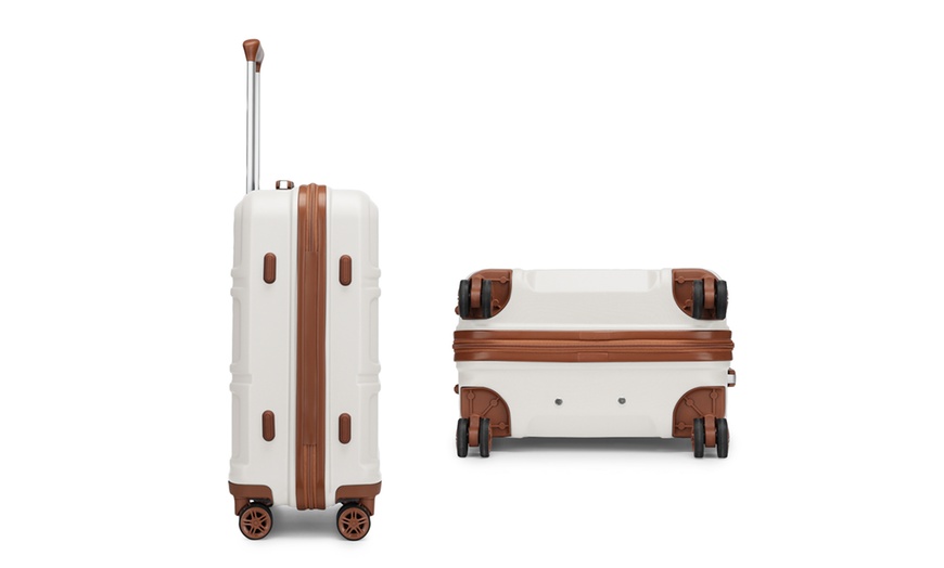 Image 6: Set de bagages 3 pièces : valise, sac de voyage et trousse de toilette