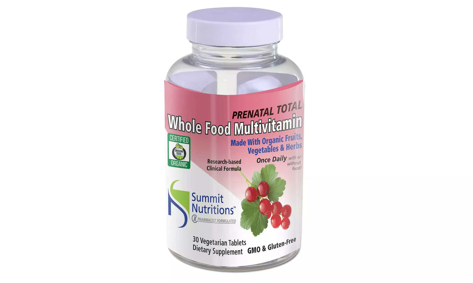 Certified Organic Wholefood Prenatal's Multivitamins (1- or 2-Pack) - Image 5
