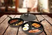 One or Two Non-Stick Divider Frying Pan Sets - Second Medium