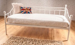 Montpellier Metal Day Bed Frame or Trundle with Optional Mattresses