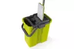 CLEANmaxx Wischsystem mit Easy-Mopp in Grau/Grün inkl. Eimer mit Auswring-Mechanismus - Second Medium