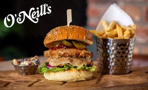 Small Plates and Burgers at O'Neill's