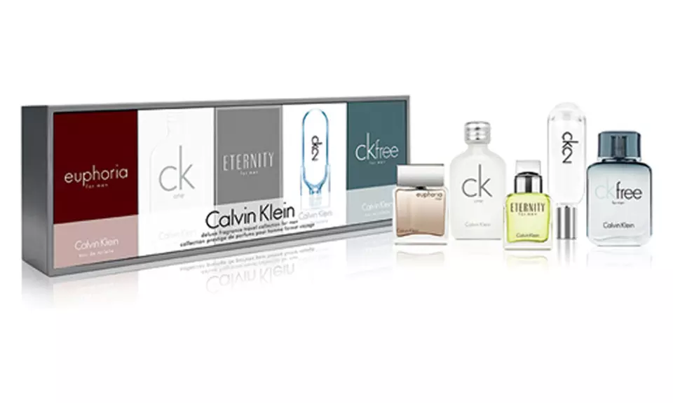 Calvin Klein 5er-Duft-Set für Herren mit 10 ml Flaschen - Second Medium