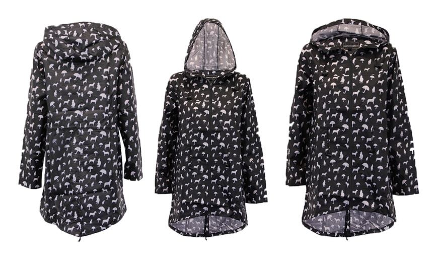 Image 3: Women's Cagoule Printed Rain Jacket