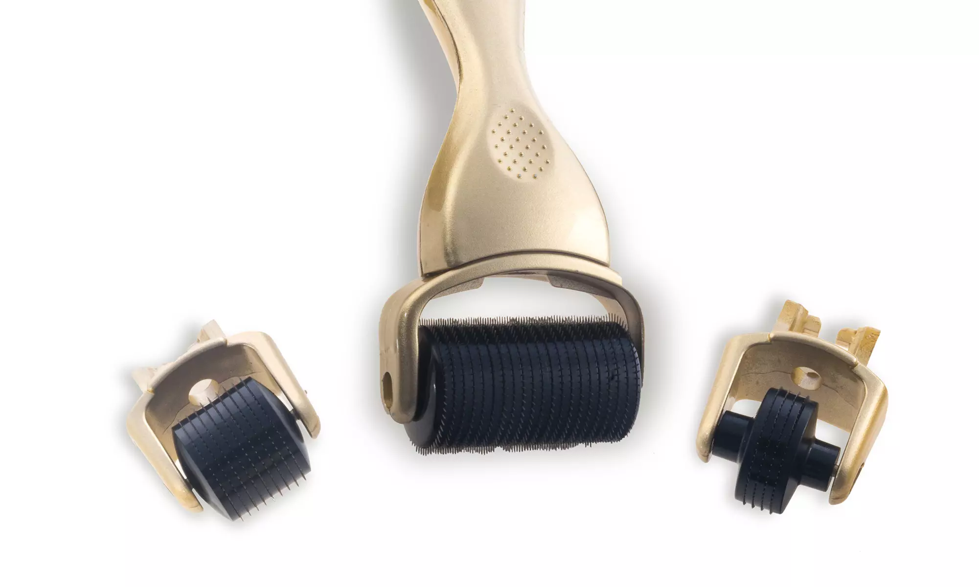 3-In-1 Dermaroller Microneedle Roller System - Second Medium