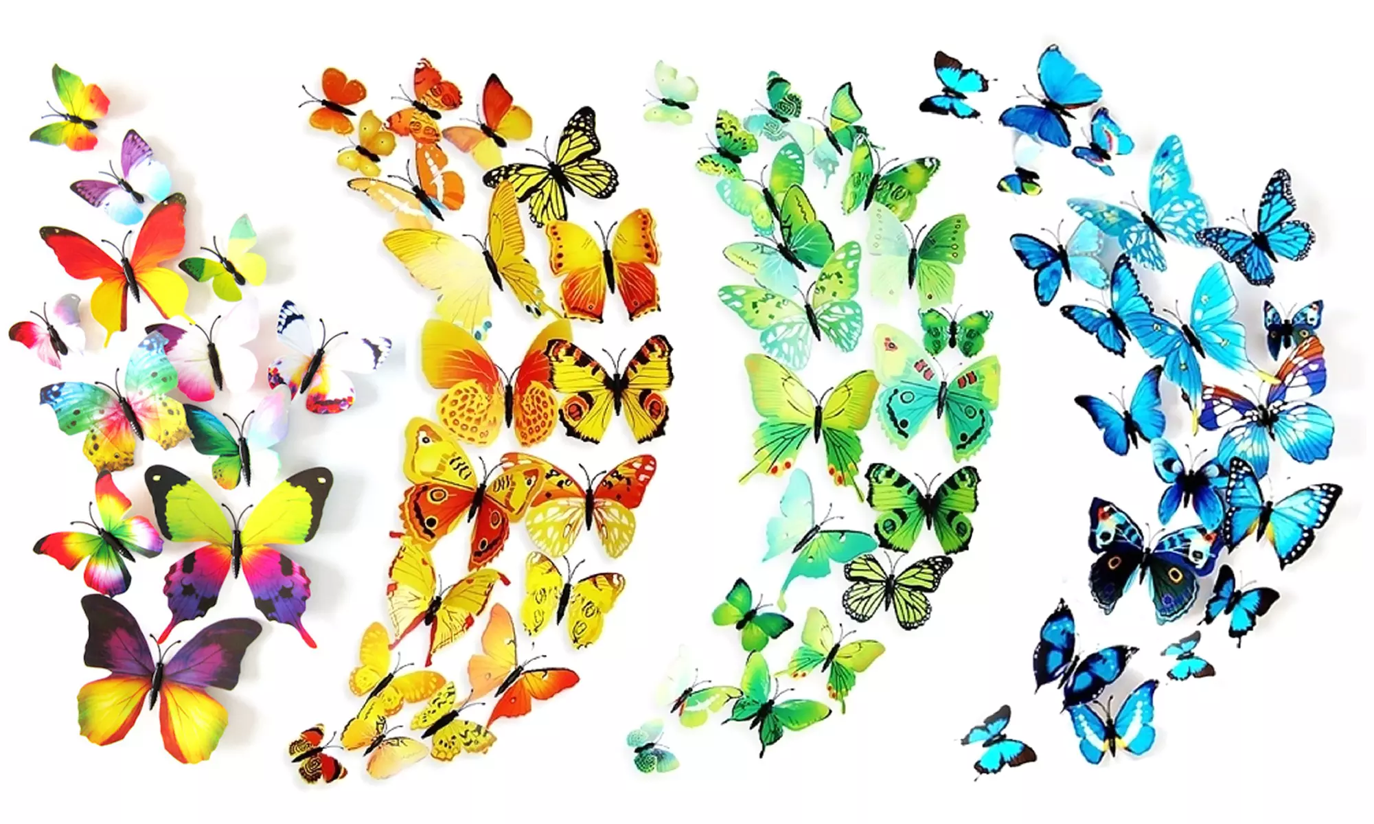 3D Butterfly Magnets (12-Piece Set) - Primary Image