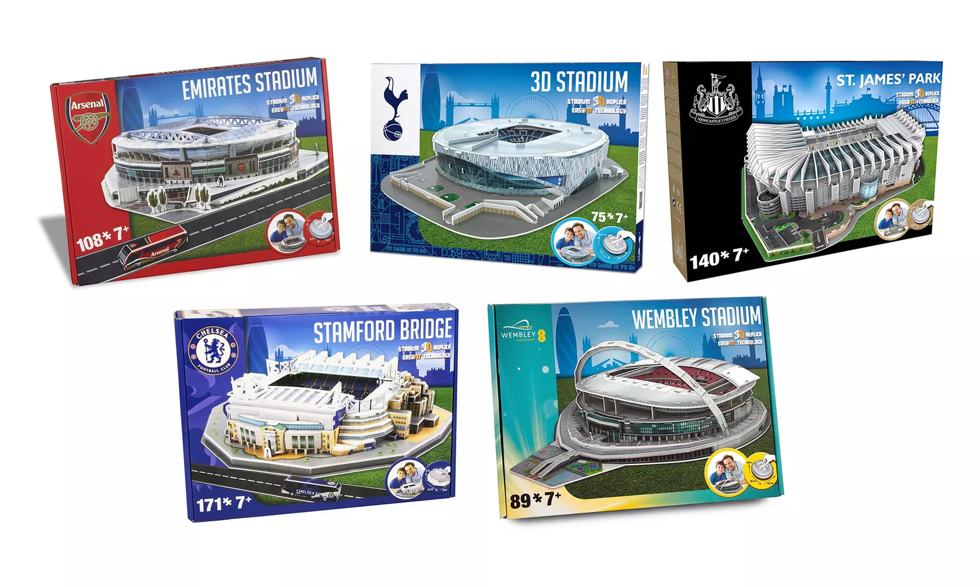 University Games 3D Football Stadium Puzzles - Primary Image