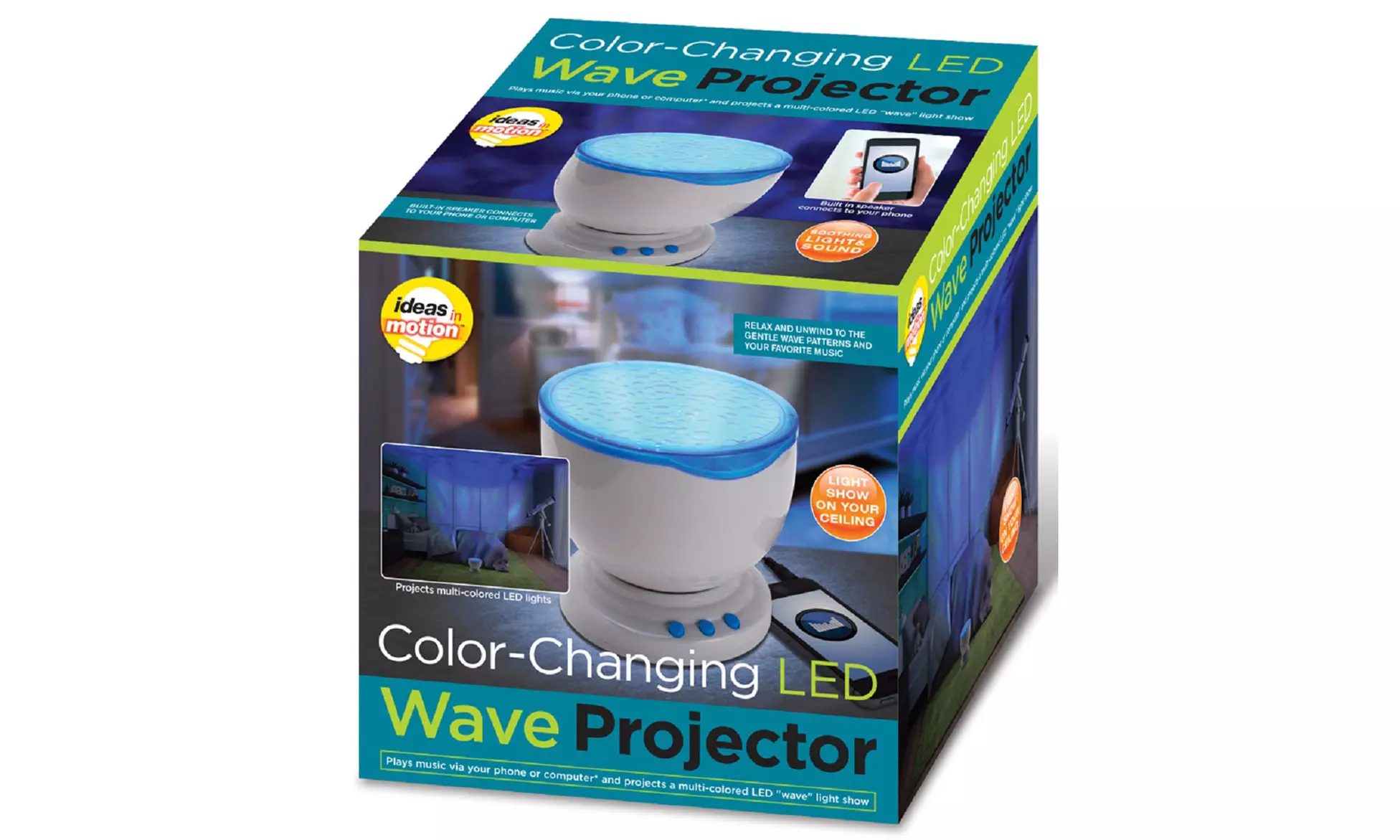 Color Changing LED Wave Light Therapy Projector - Second Medium
