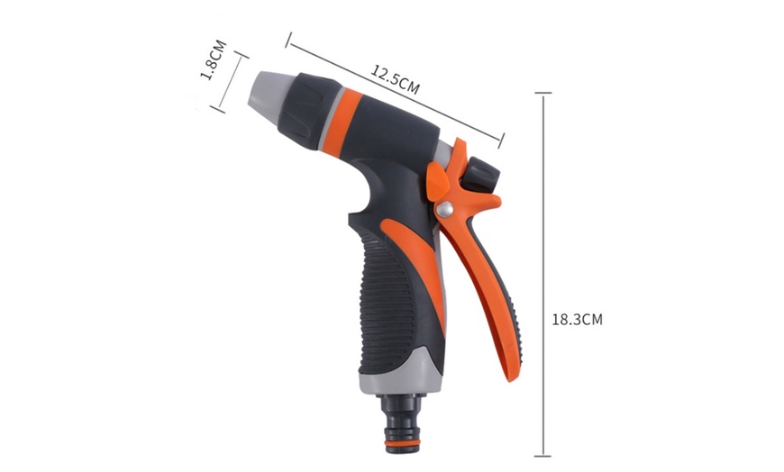 Image 7: Garden Hose Pipe Spray Gun High-Pressure Spray Nozzle Gun