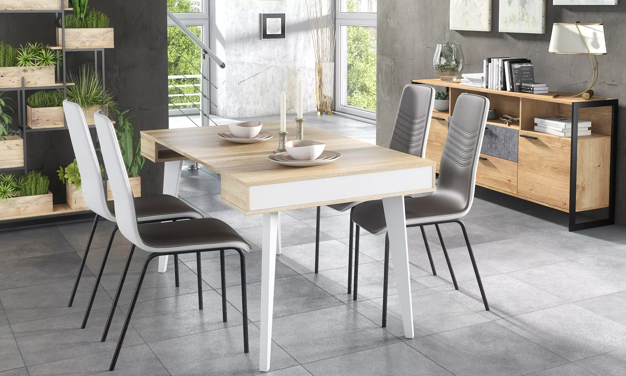 Ausziehbarer Konsolentisch in der Größe nach Wahl - Primary Image