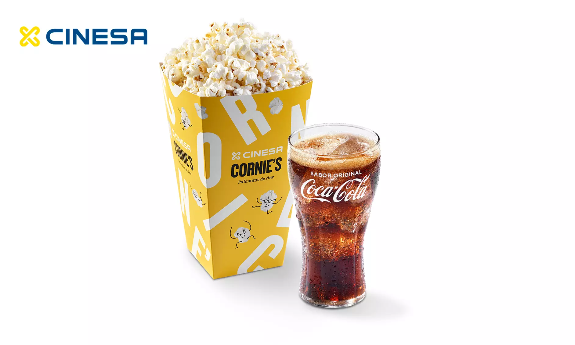 Menú con palomitas medianas y refresco de 50 cl para 1, válido en cines Cinesa: ¡alimenta al cinéfilo que llevas dentro! - Primary Image