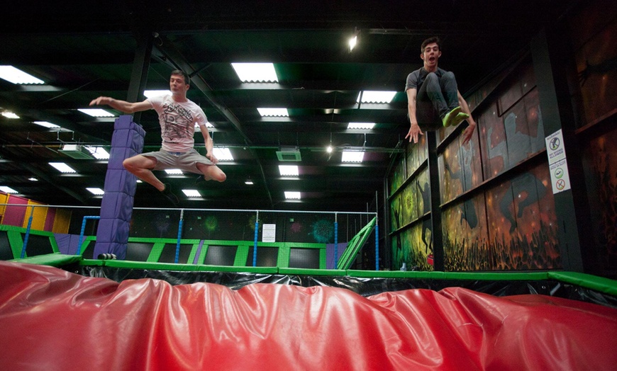 Image 5: Trampoline Park Access