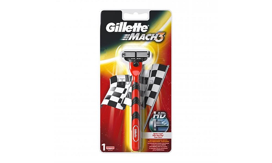 Image 2: Lot de 6 rasoirs Gillette "Mach 3" avec une lame