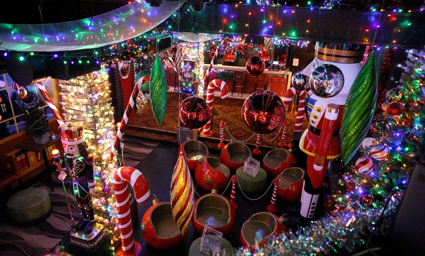 Image 10: Entry and Drink at Iconic Frostys Christmas Bar Pop-Up in Chicago