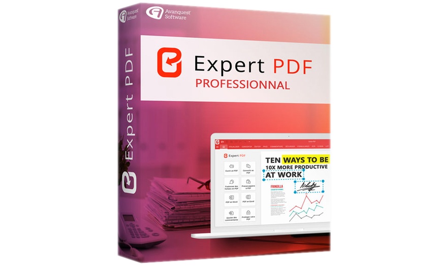 Image 1: Logiciel "Expert PDF 15 Professional" d'Avanquest