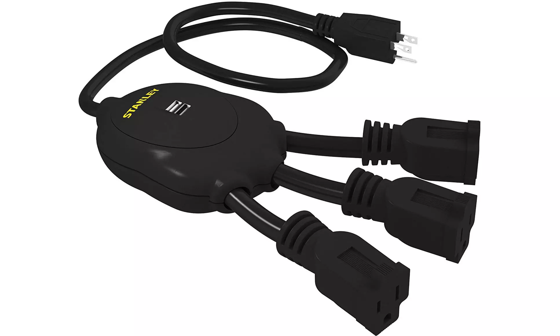 Stanley PowerSquid Flexible Outlet Multiplier and Adapters - Second Medium