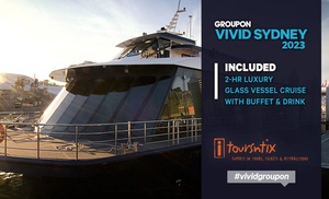 120-Minute Vivid Cruise from Friday 26th May – Saturday 17th June 2023