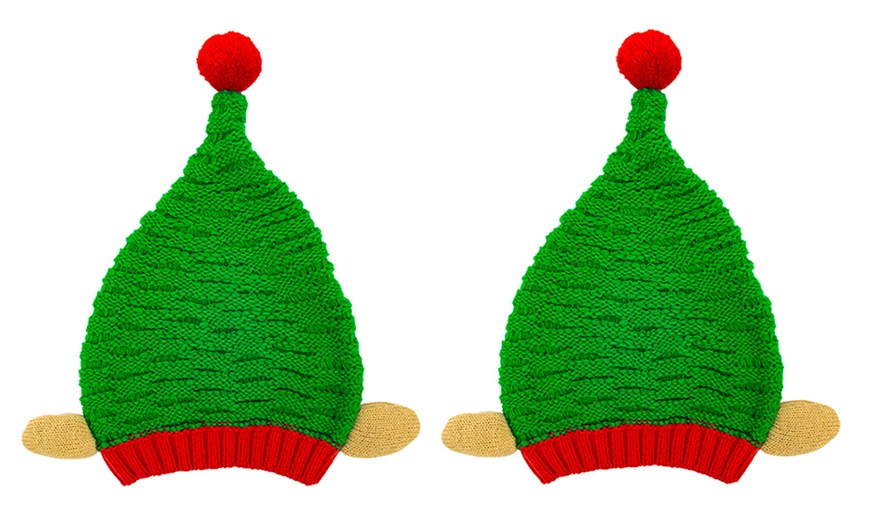 Image 5: Christmas Knitted Beanie