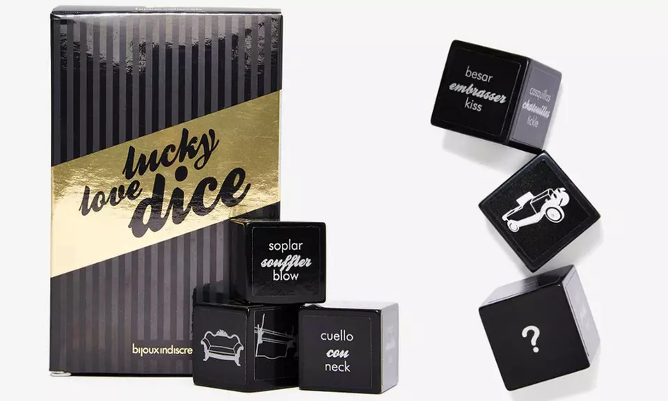 Lucky Love Dice Couples Game - Primary Image