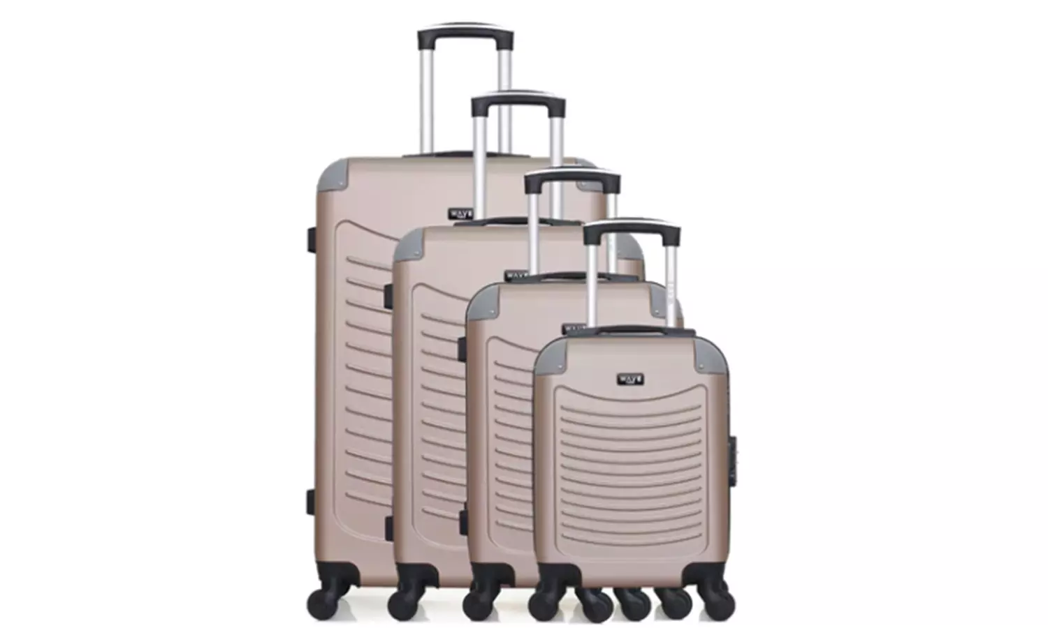 Wave Paris 4er-Set Reisekoffer Congo-M