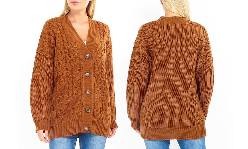 Image 4: Women's Button-Through Cardigan