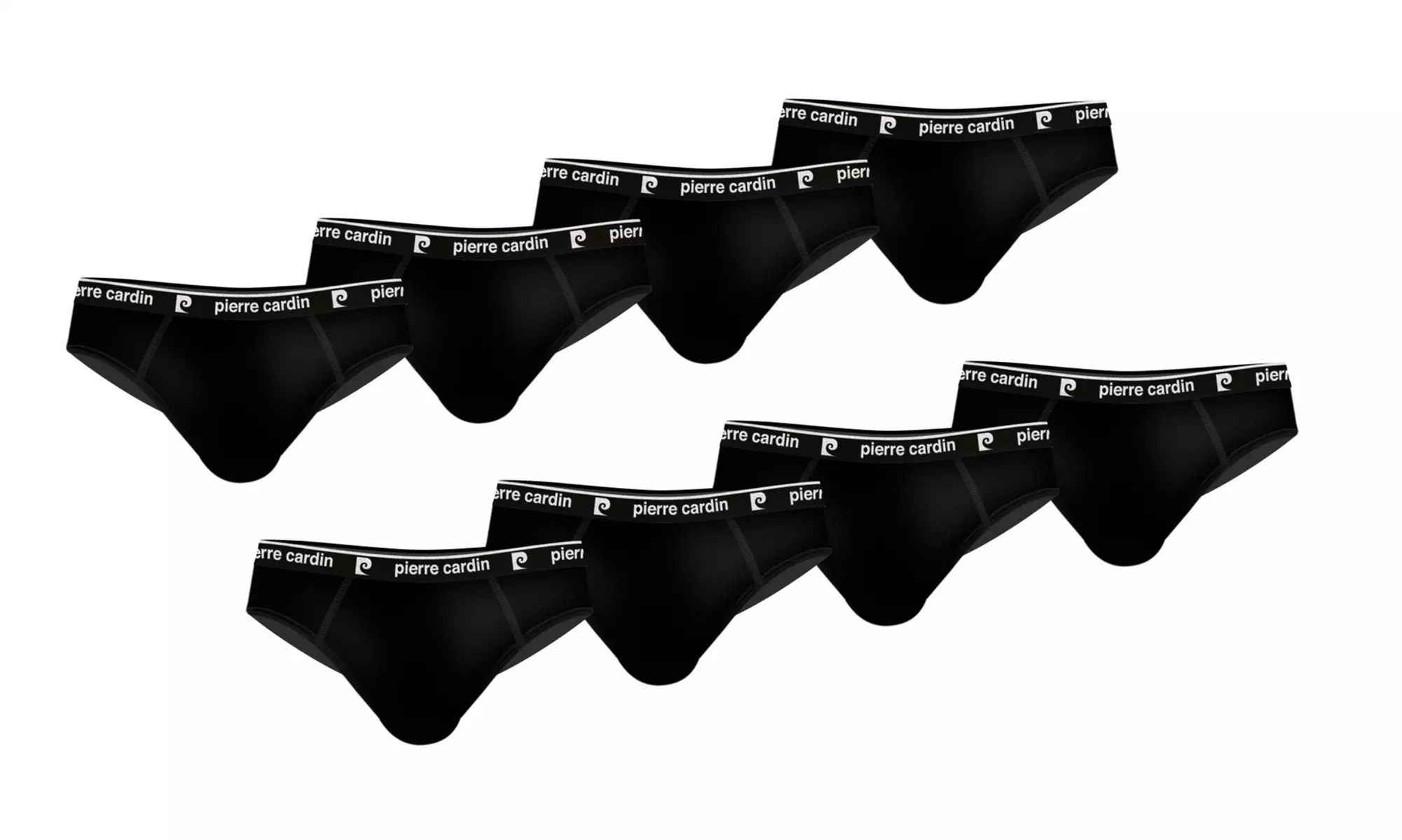 Lot de 4 ou 8 slips Pierre Cardin pour homme en coton