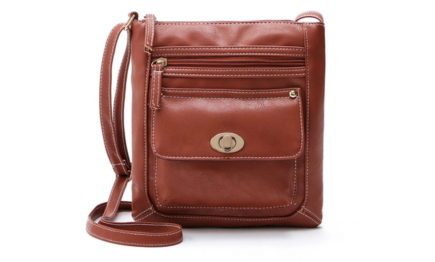 Image 4: Cross-Body Bag with Clasp