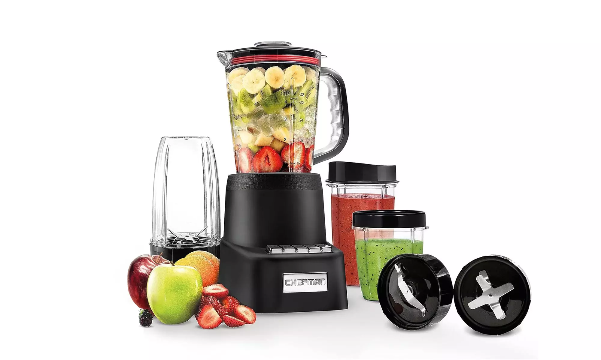 Chefman Dynamic 800 Watt 12-Piece Blending System