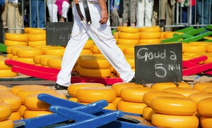 Gouda: 1-3 nachten met ontbijt en naar keuze 1x diner