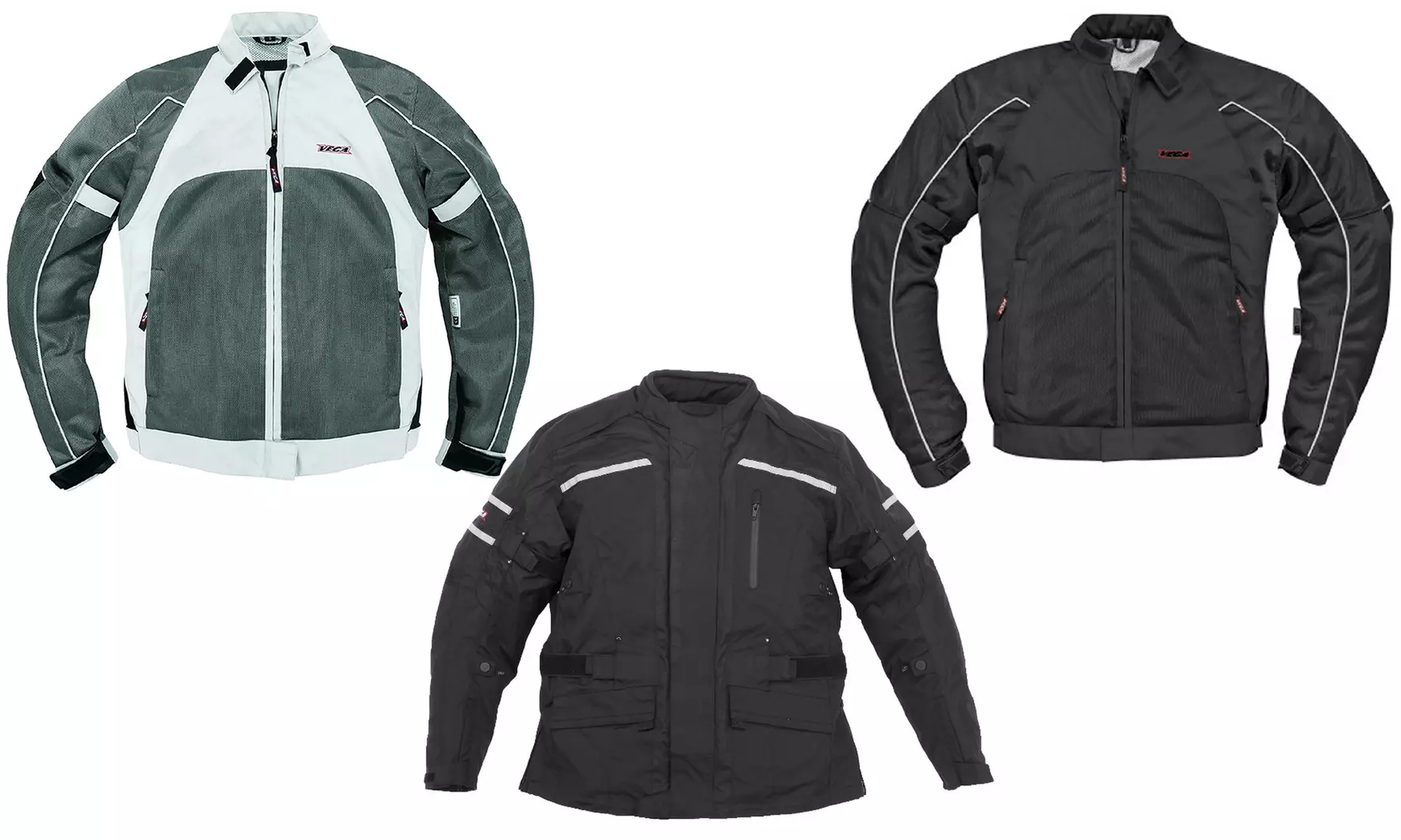 Vega Men's Technical Gear Motorcycle Jacket - Primary Image