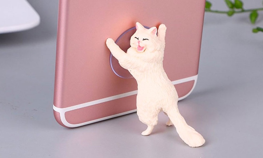 Image 6: Cat Phone Holder