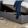 Image 3: Horizon Side Lift Ottoman Bed and Mattress Bundle