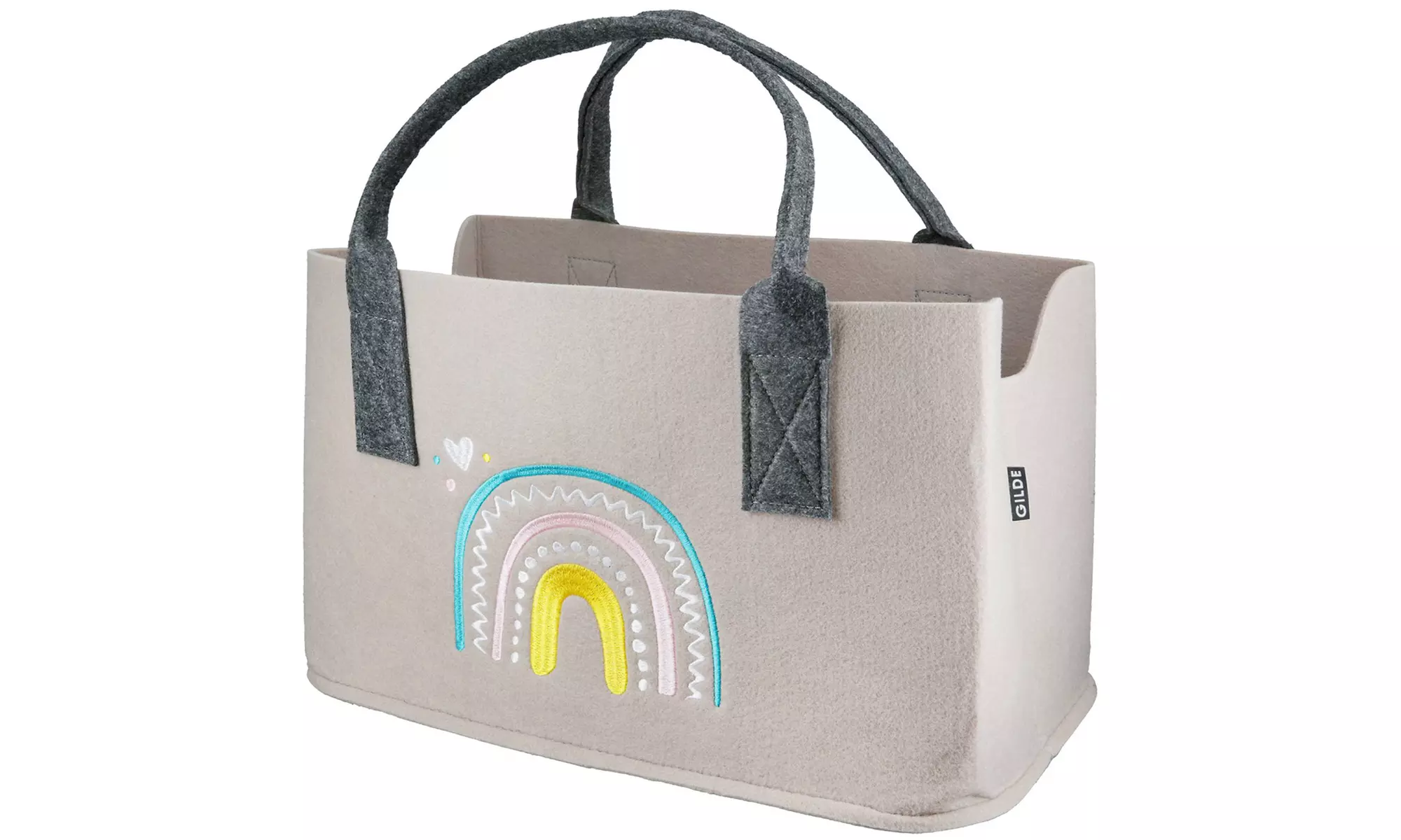 GMD Living Filztasche mit besticktem Motiv