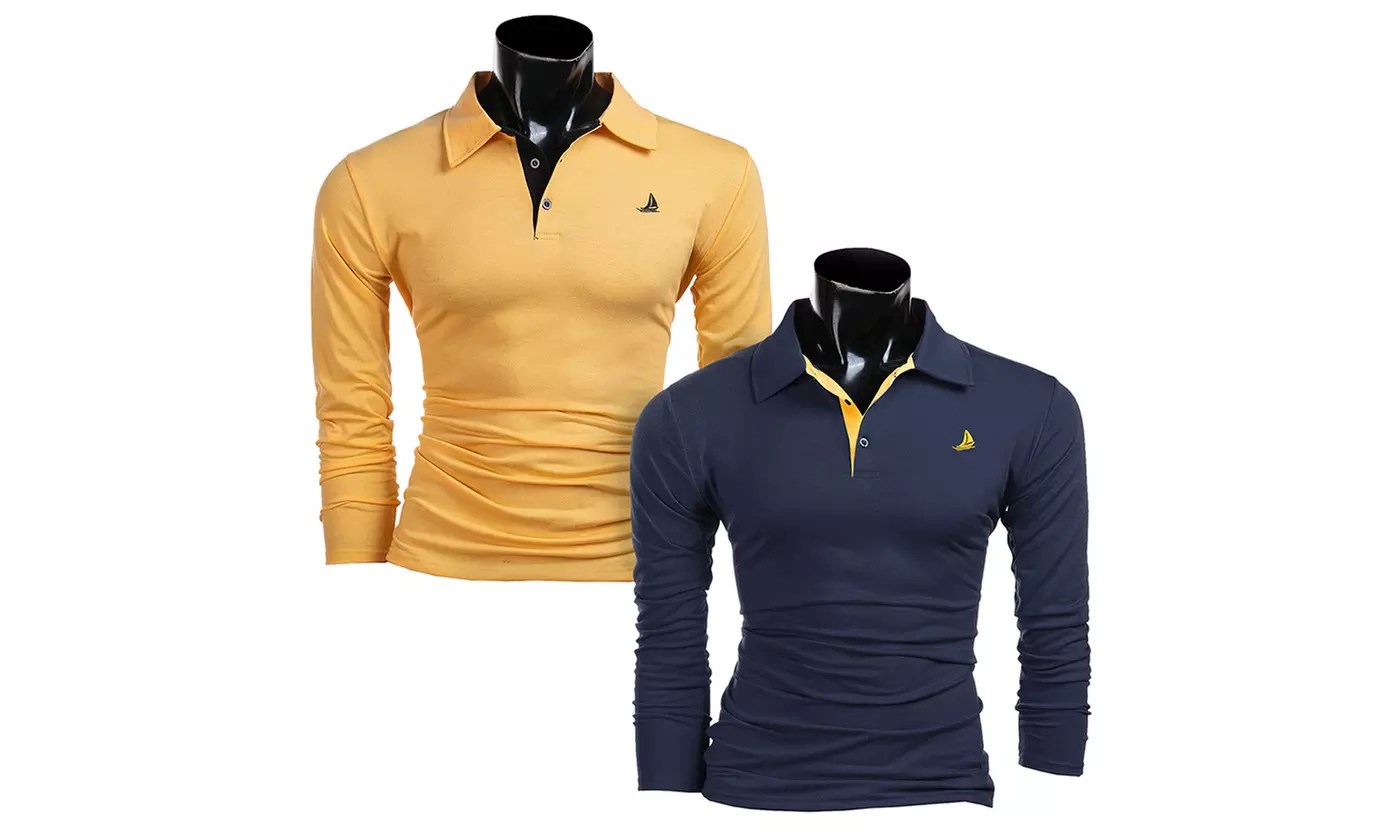 Pack de 2 Polos de la collection Bradley pour Homme - Second Medium