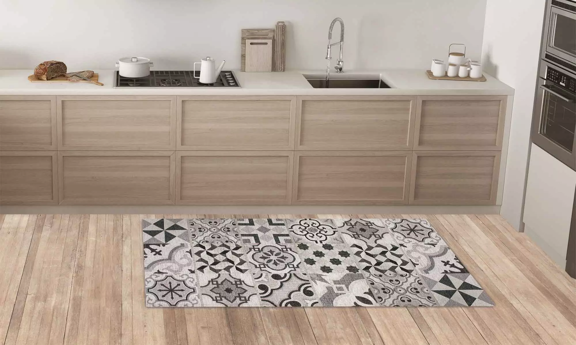 Tapis de cuisine anti-dérapant