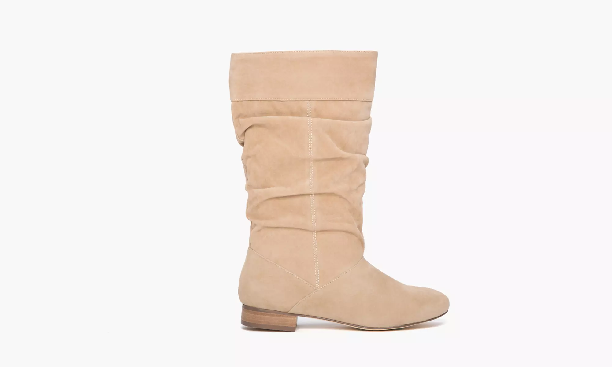 Olive Street Women's Microsuede Wide Calf Riding Boots | Groupon Exclusive (Sizes 6, 6.5, 7, 7.5) - Second Medium