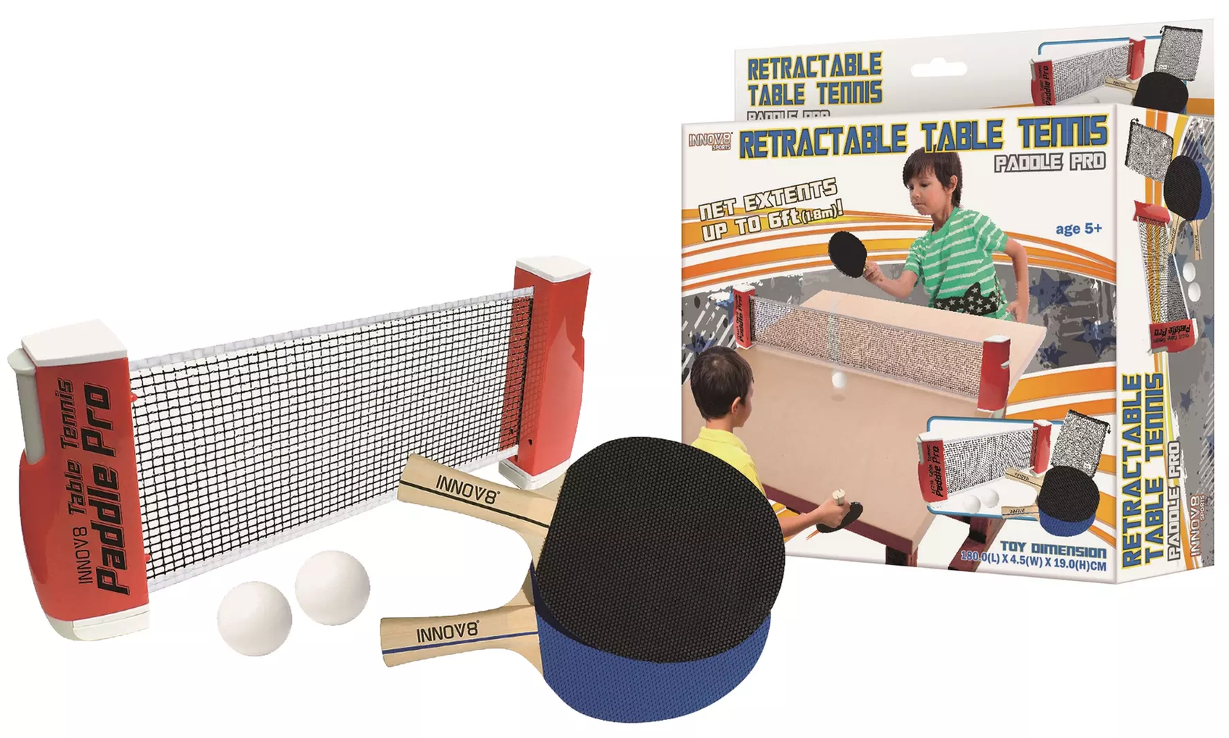 Set de jeu au Ping-Pong avec filet - Primary Image