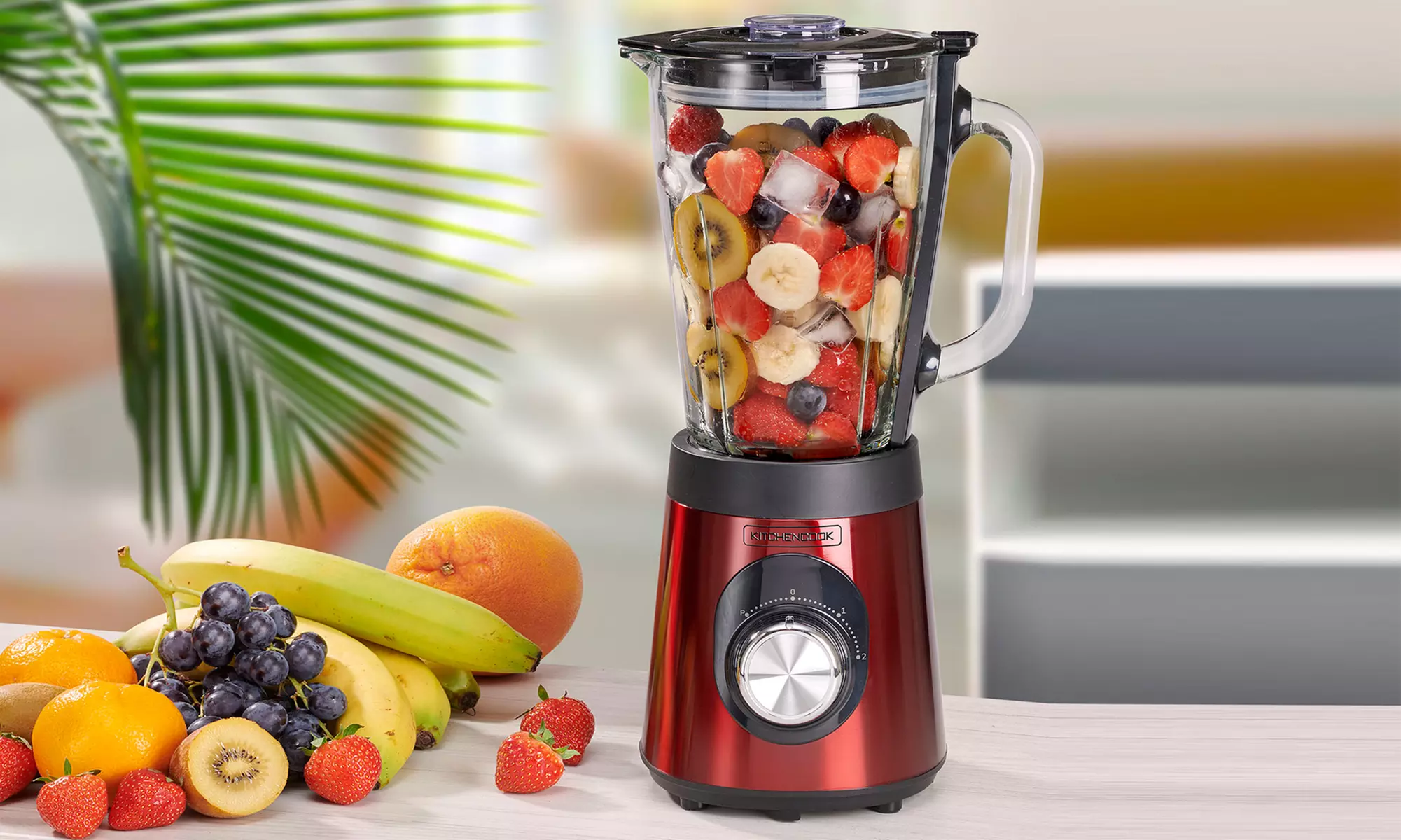 Blender 500 W "B9 Turbo Inox" de Kitchencook avec capacité de 1,5 L - Primary Image